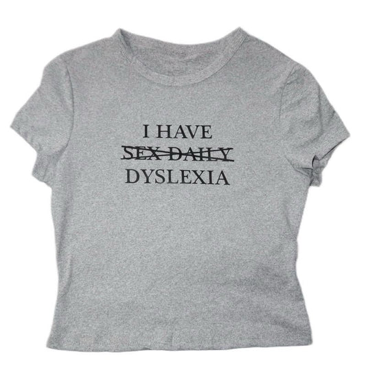 I HAVE SEX DAILY CROPPED TEE